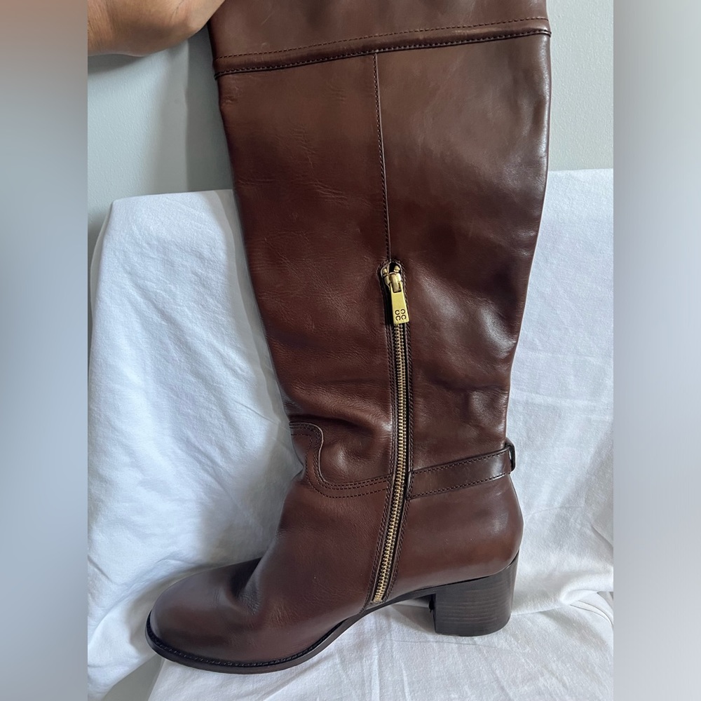 Coach, Brown, Genuine Leather, Riding Boot, Size 10, 16” calf circumference - Picture 9 of 9